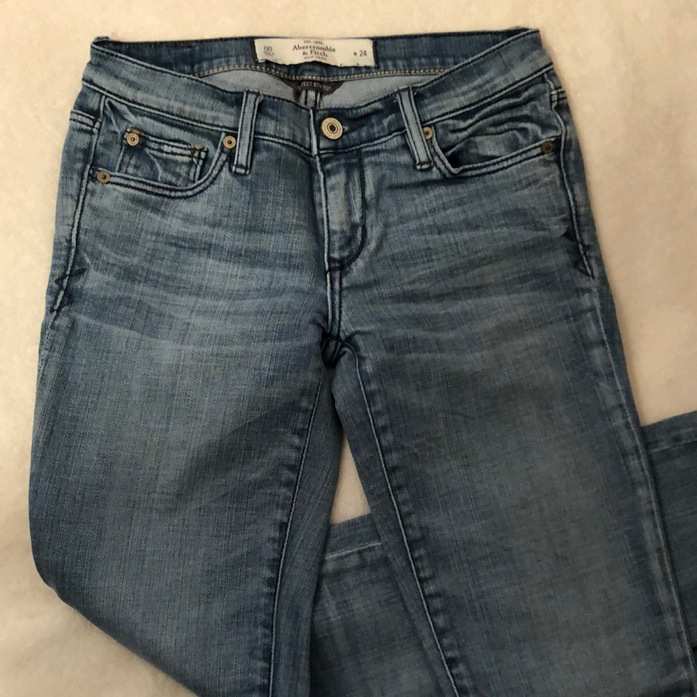 Abercrombie perfect stretch skinny jeans